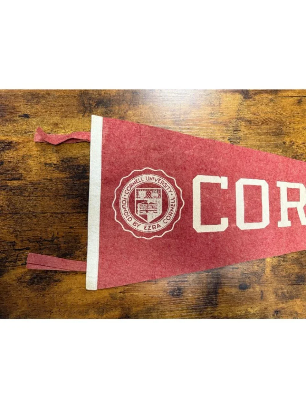 Vintage Cornell University pennant